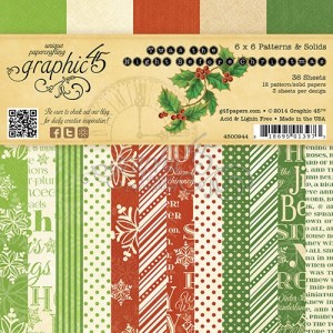 Twas the Night Before Christmas - 6x6 Patterns & Solids Paper Pad